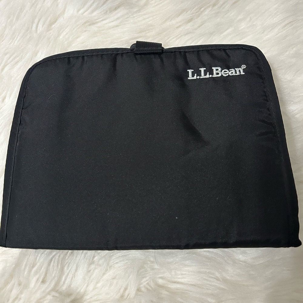 L.L. Bean Black Personal Organizer/Toiletry Bag for Men NWOT